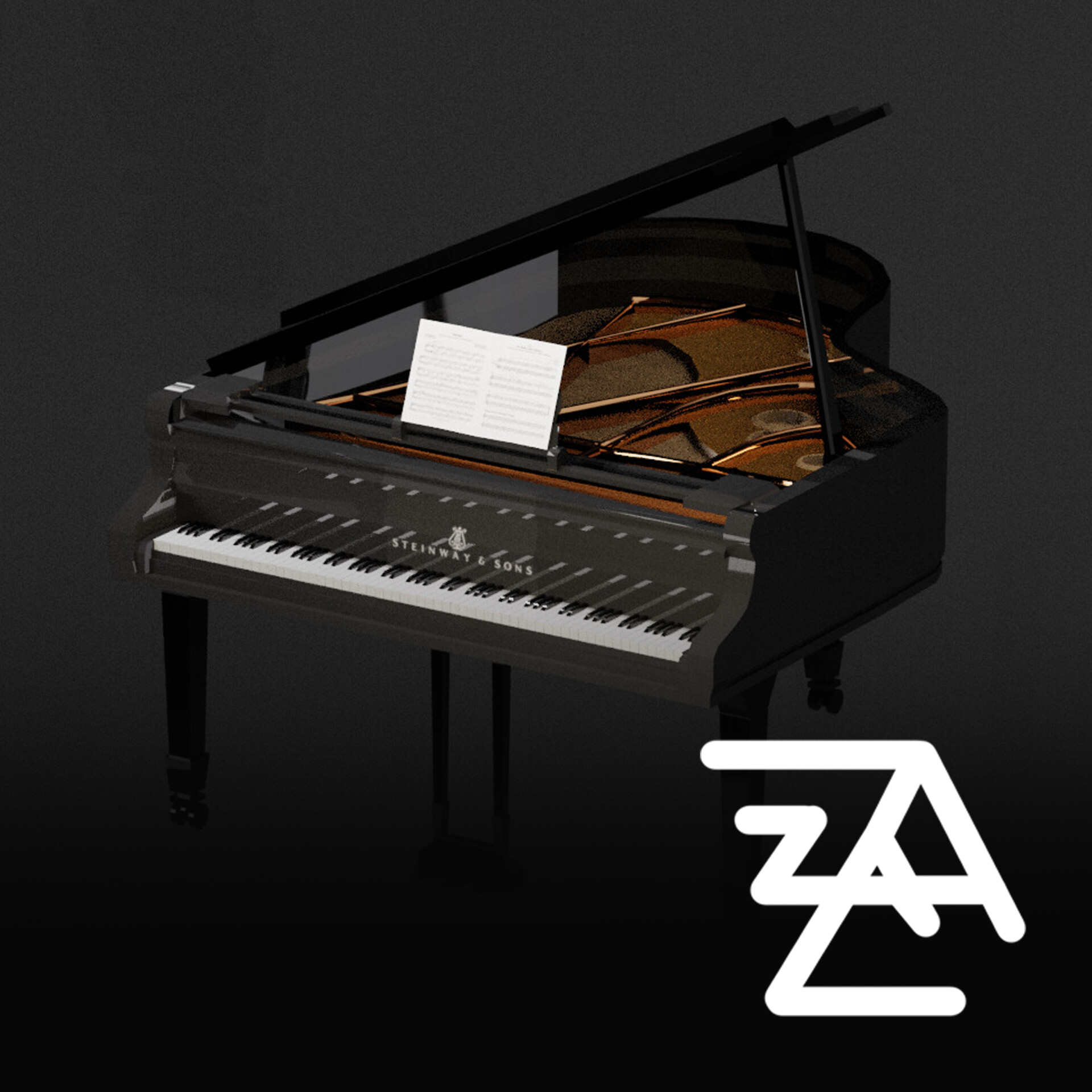 ArtStation - Steinway Grand Piano