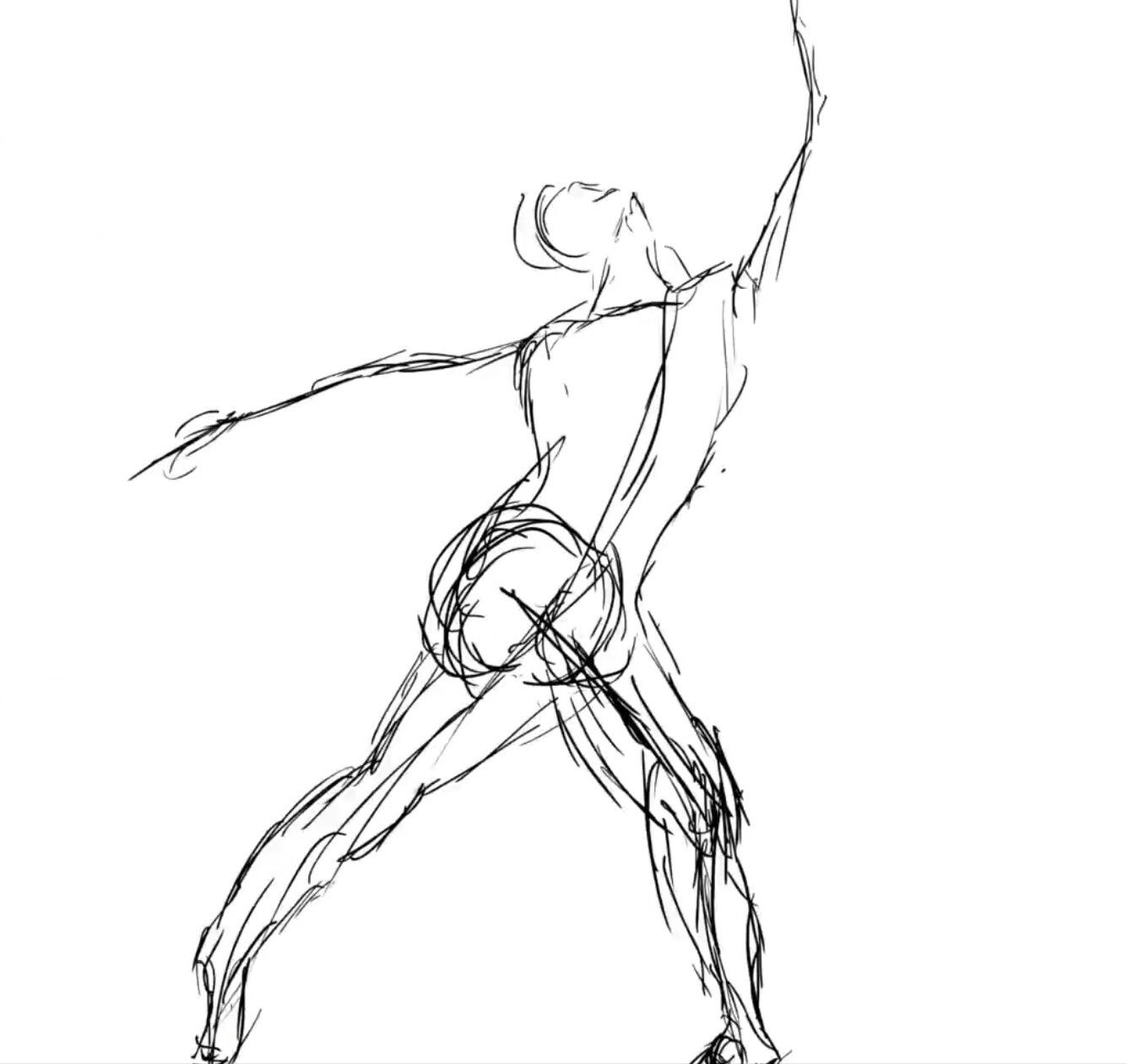 ArtStation - Bodies in Motion - 2D Animation Practice