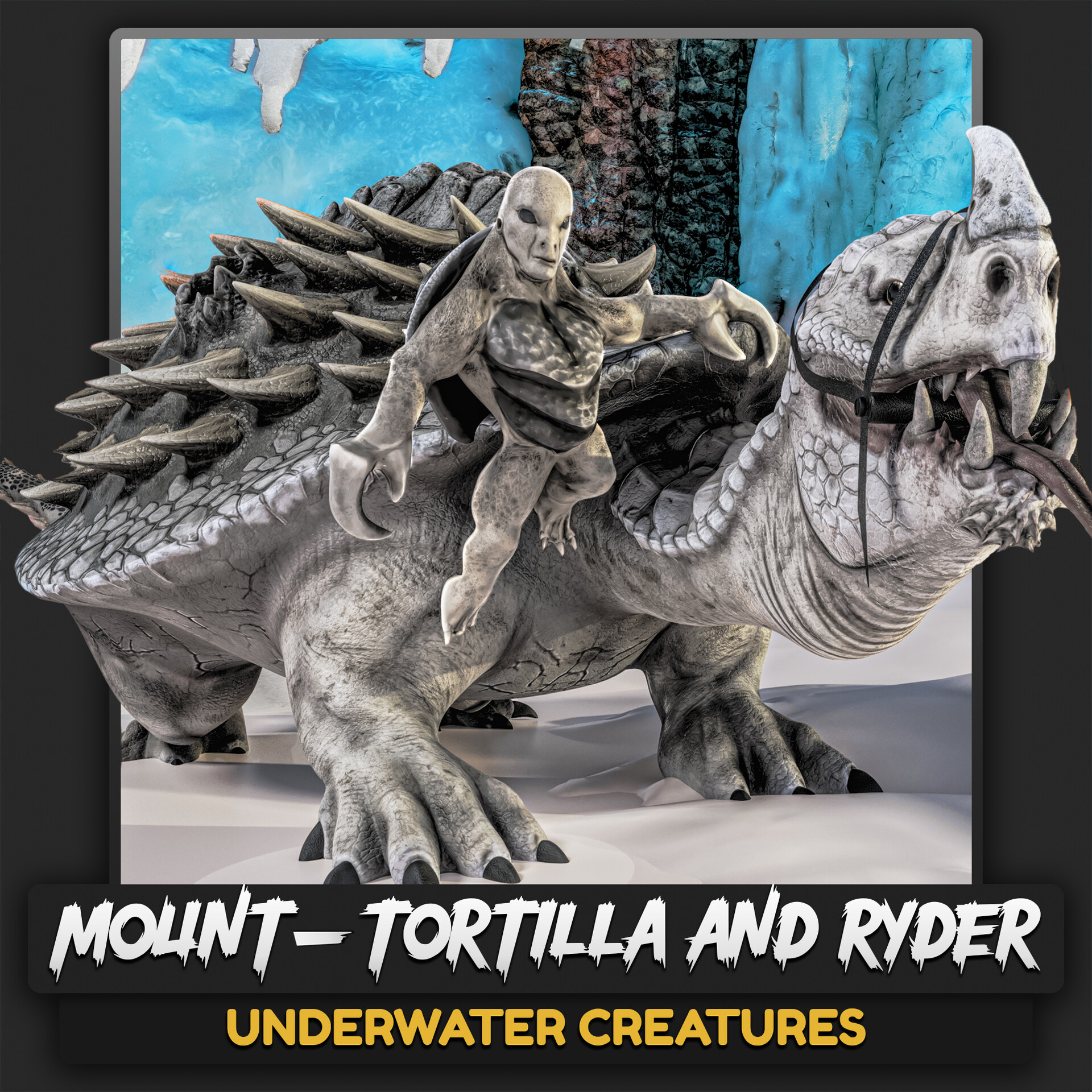 ArtStation - Turtles: Mount & Rider - Tortilla & Ryder - #21