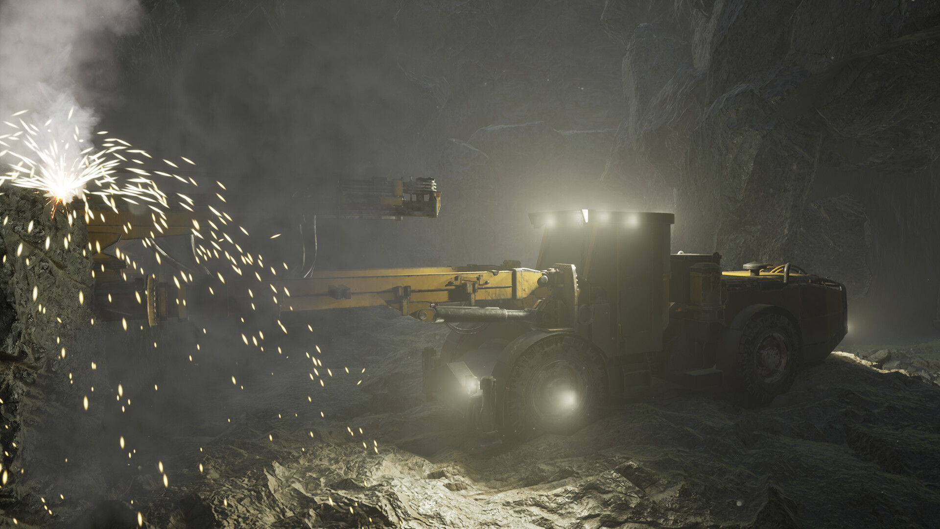 ArtStation - Mine shaft