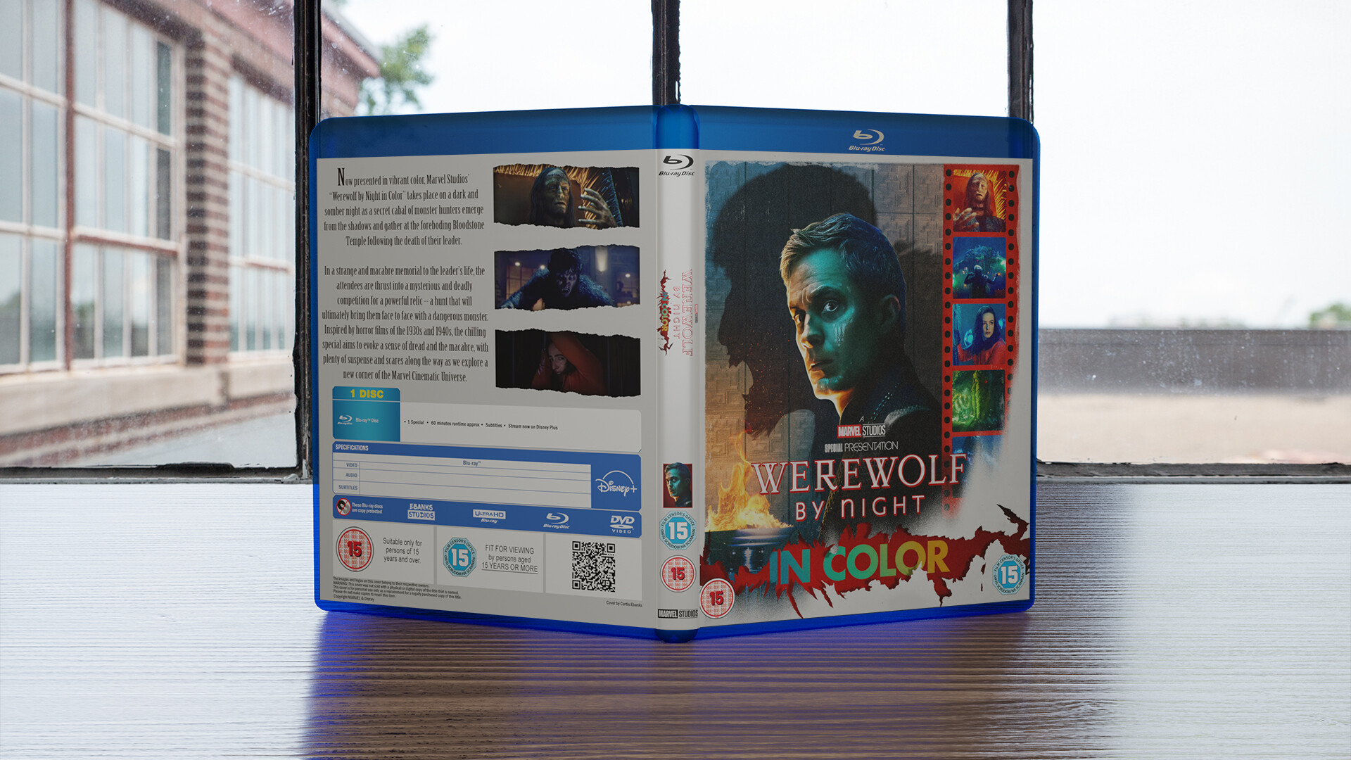 ArtStation - Werewolf By Night in Color - Custom Blu-ray Cover