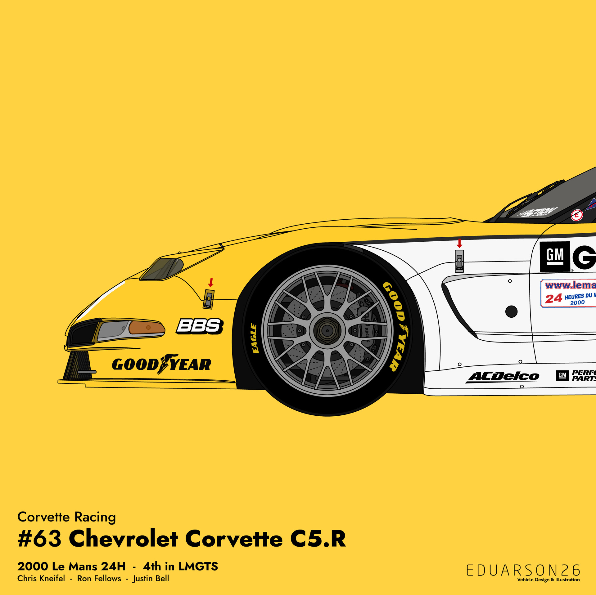 Artstation Chevrolet Corvette C5r