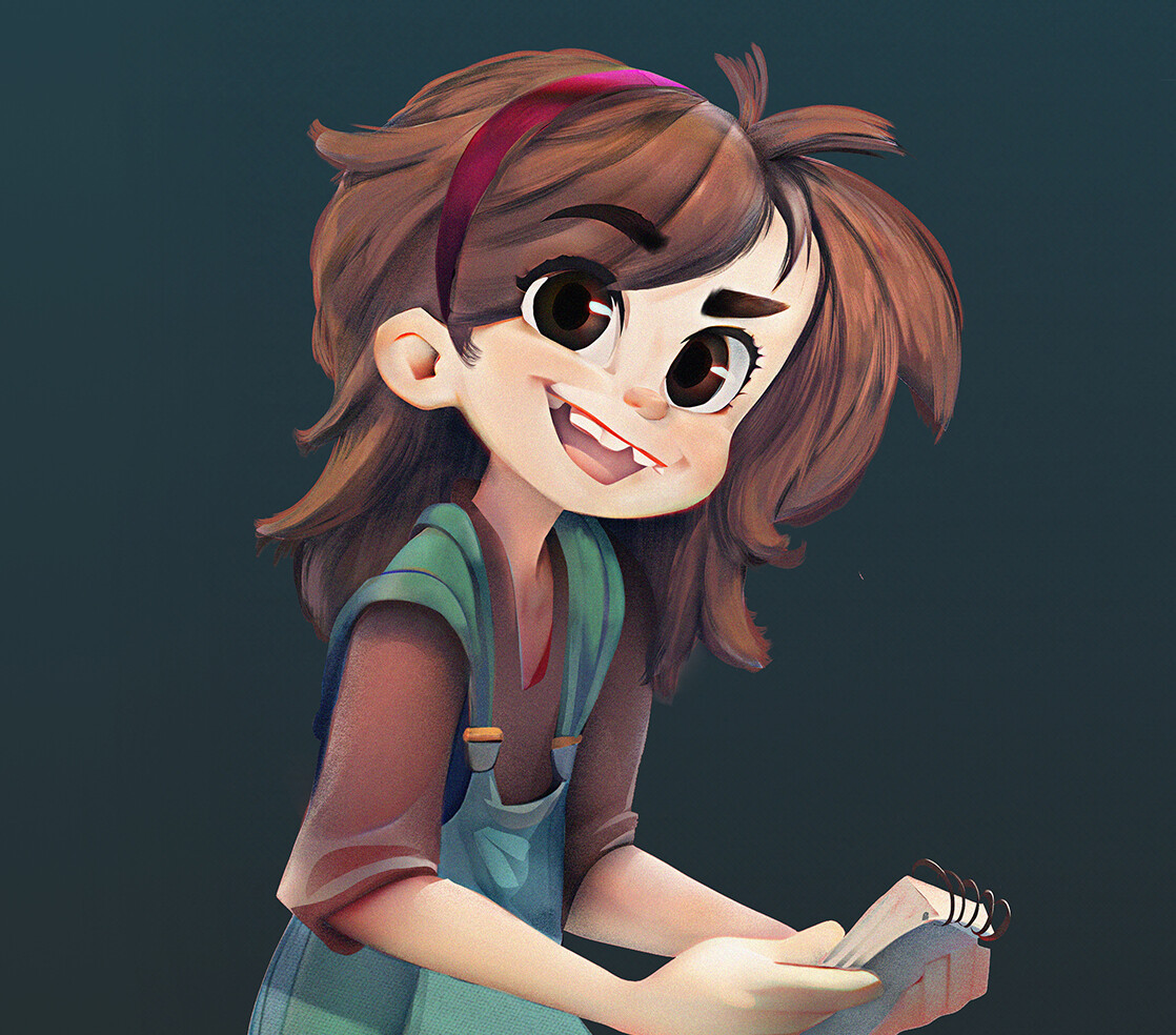 ArtStation - Maria Soler (Child) - Character Design