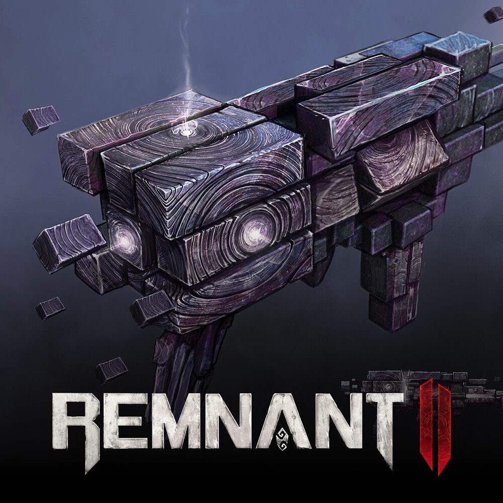 Artstation Remnant 2 Cube Gun