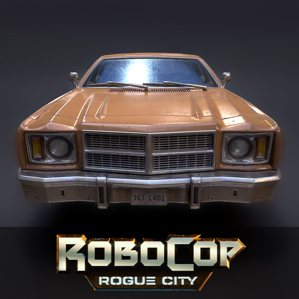 ArtStation - RoboCop: Rogue City - Custom PS5 Cover