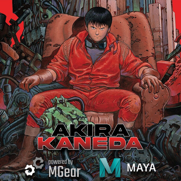 ArtStation - Akira: Kaneda & Bike mGear Maya Rigs