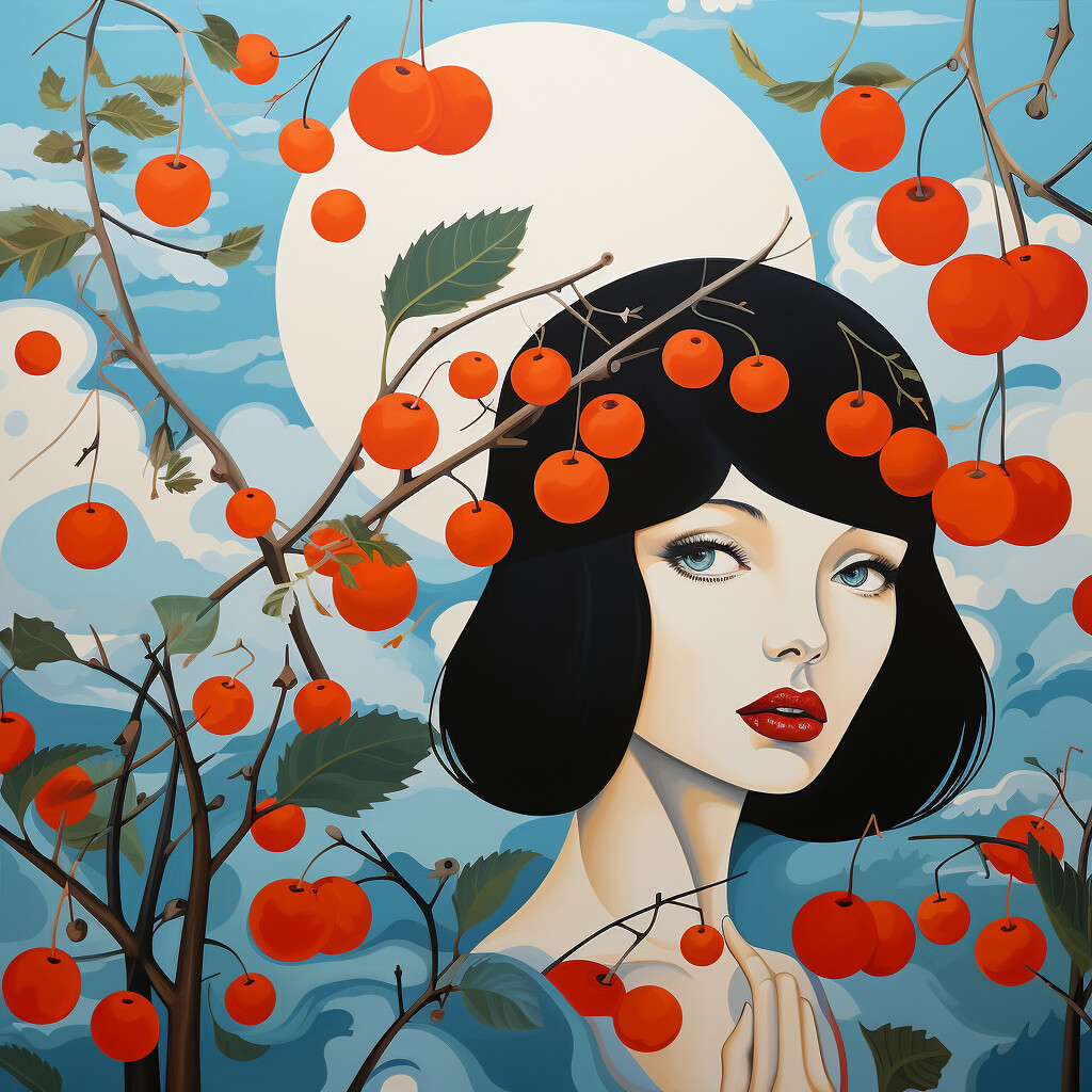 The Lady with The Cherries