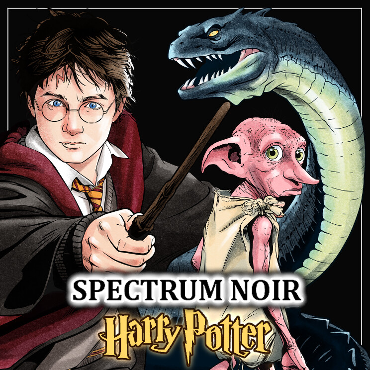 Spectrum Noir Pro Fan-art Harry Potter Kit | Michaels