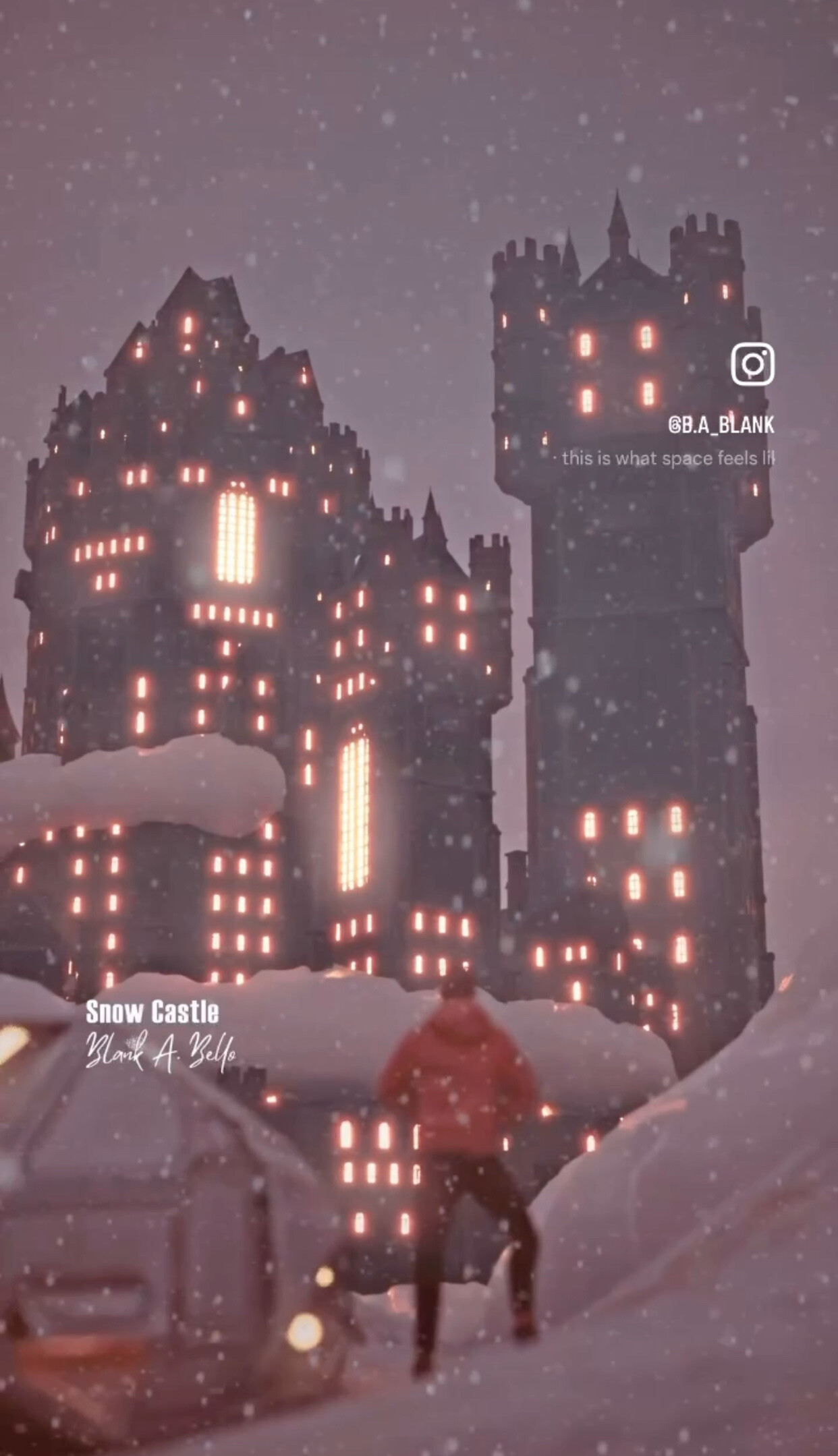 ArtStation - Snow Castle