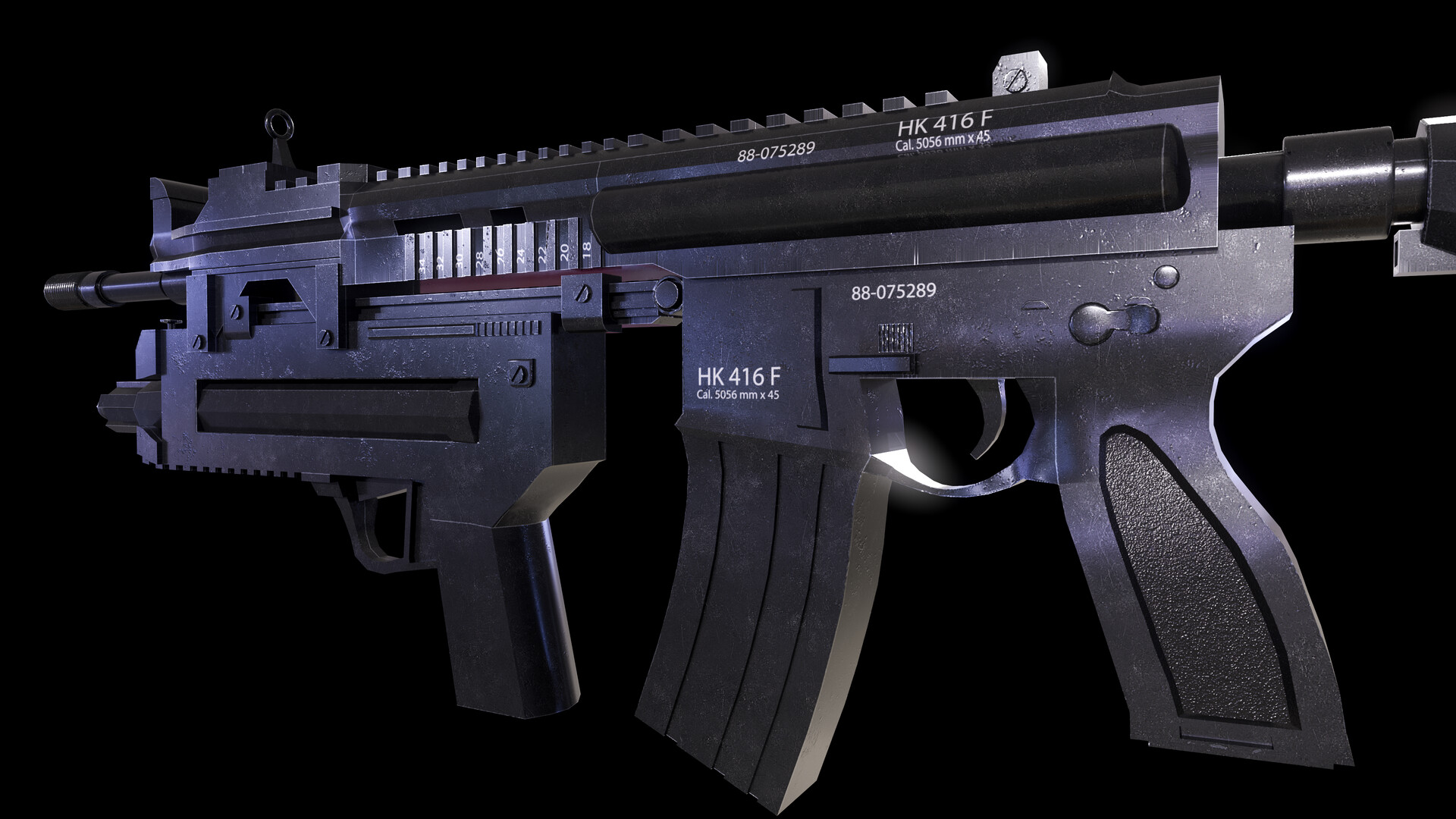 Artstation - Heckler & Koch Hk416f Rifel