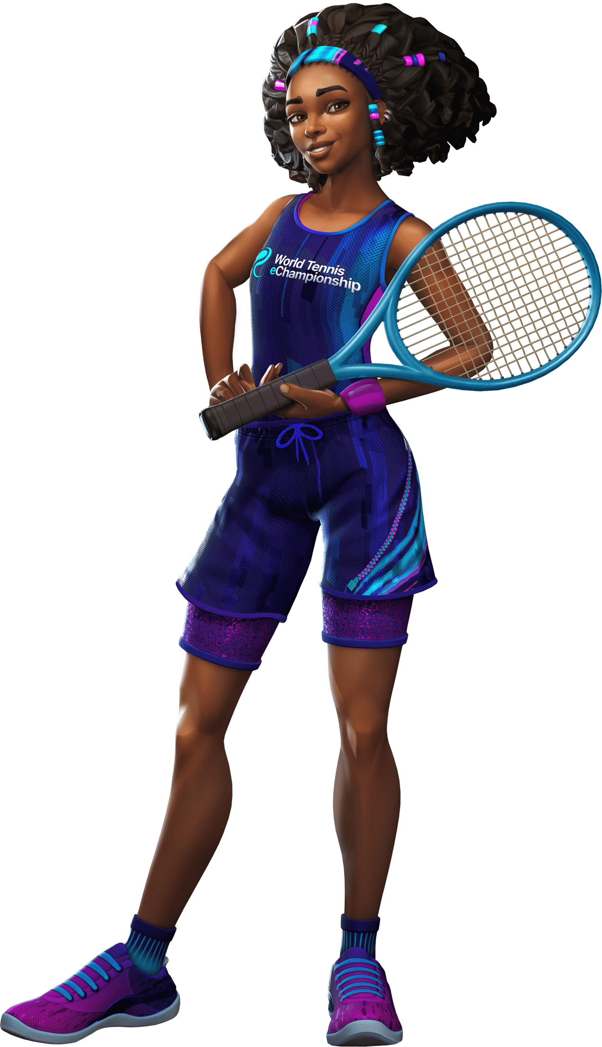 ArtStation Tennis Clash ITF eChampionship outfit