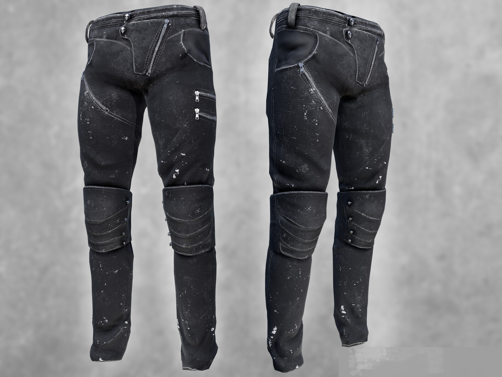 ArtStation - Distressed Jeans