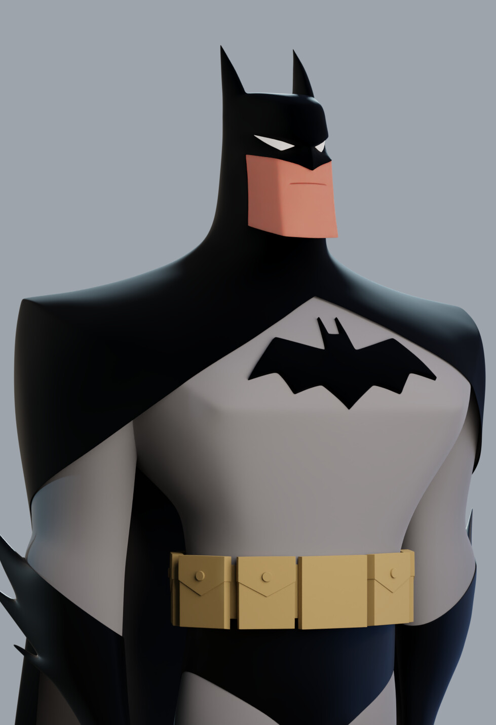 ArtStation - The New Batman Adventures 3D Model