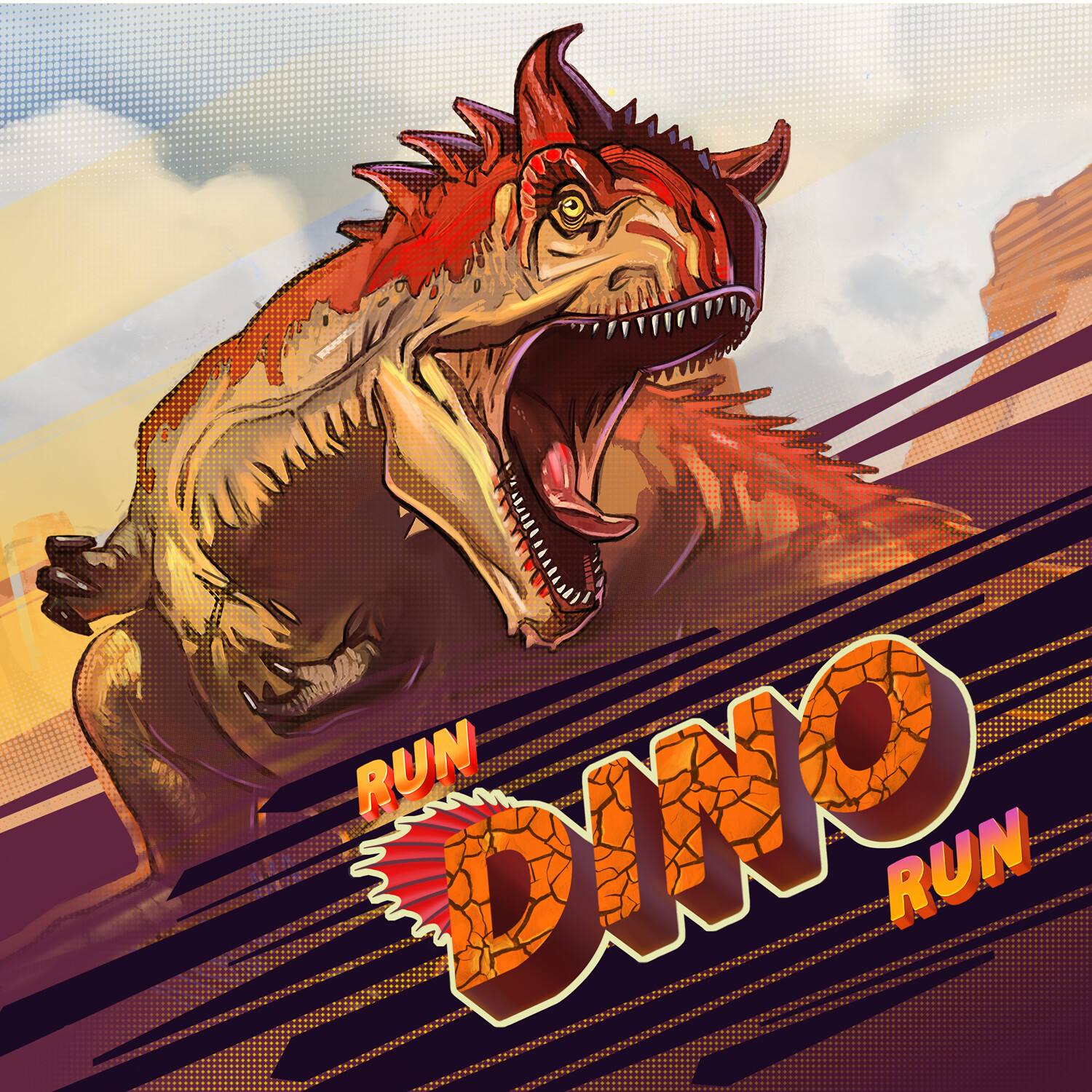 Run Dino Run by Levon on Dribbble