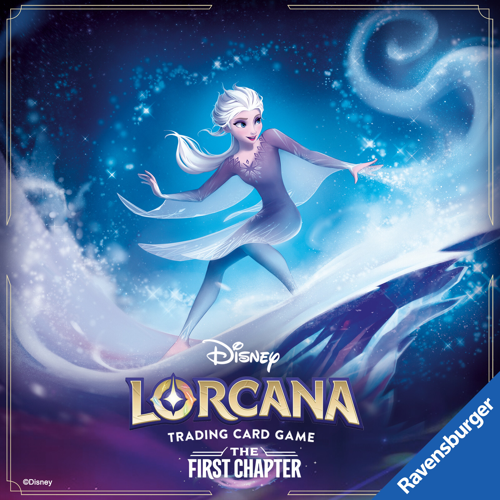 Disney LORCANA TCG - ELSA Ice Surfer - SET 1 First Chapter