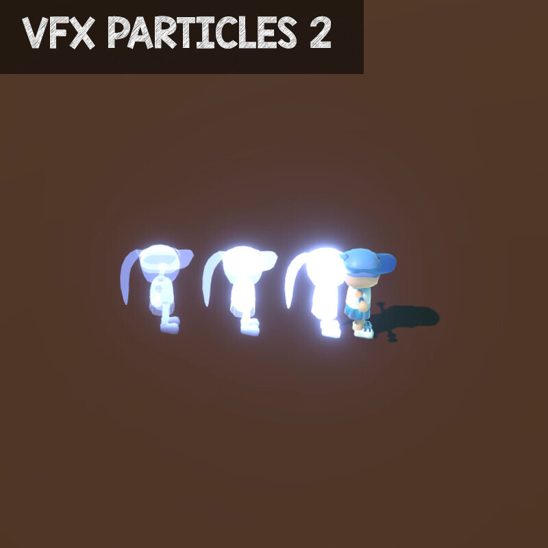 Artstation vfx unity particles ready to use for games dash