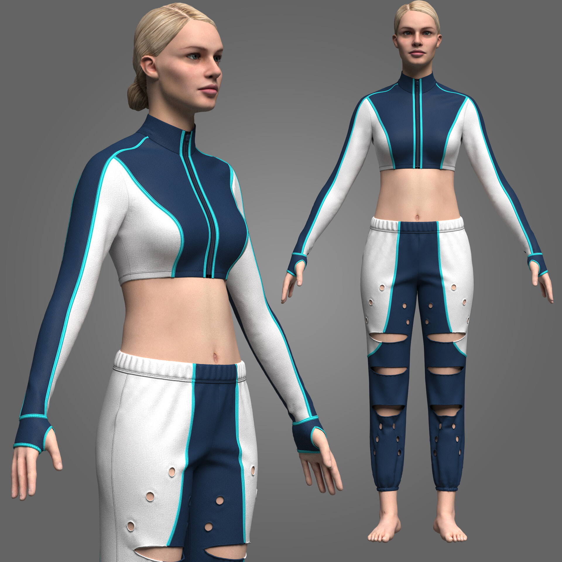 ArtStation - Casual_Outfit_3d_Model