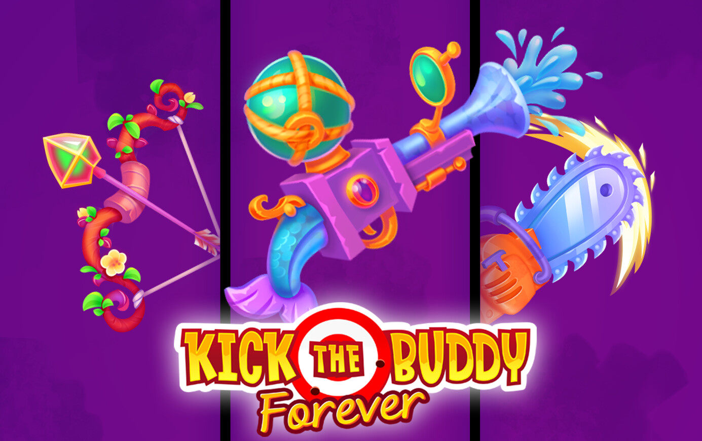 ArtStation - Weapons — Kick the Buddy: Forever