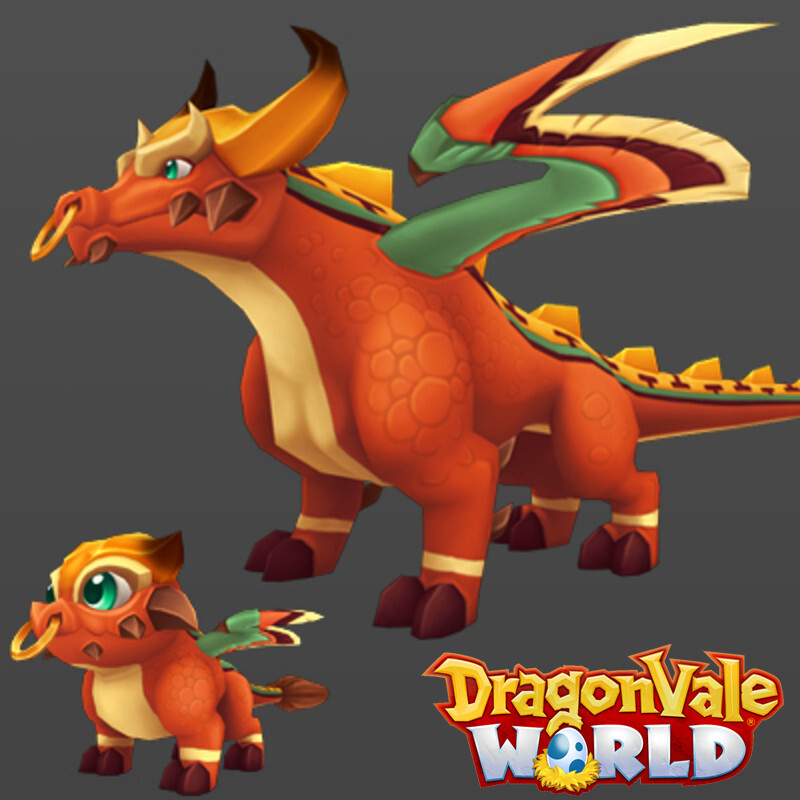 DragonVale World Tauria Dragon