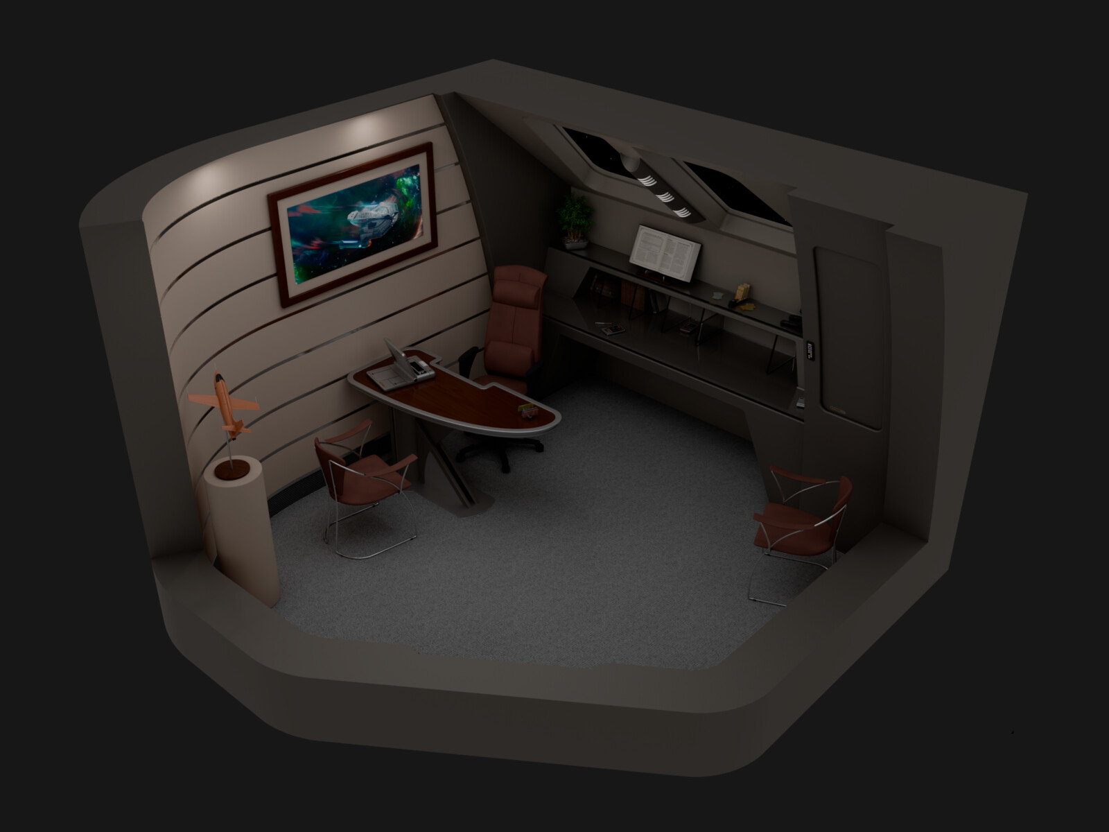 USS Yeager - Deck 01: Ready Room
