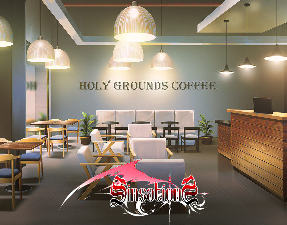 ArtStation Holy Grounds Coffee Shop