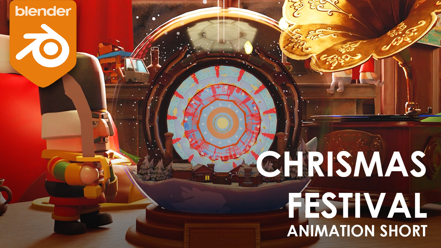Festival animation | "Chrismas Globe" | BFX competition | by Khem T