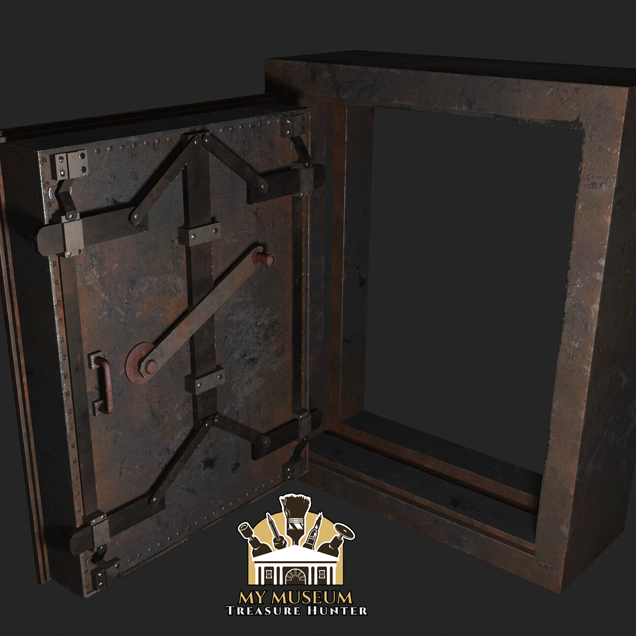 ArtStation - Old bunker door