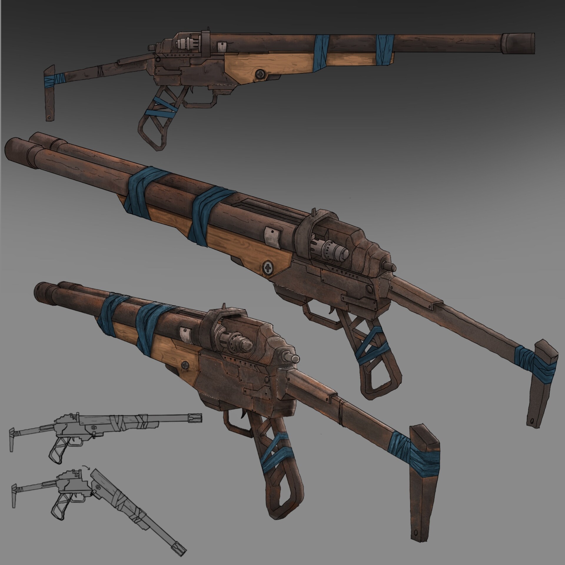 ArtStation - Shotguns