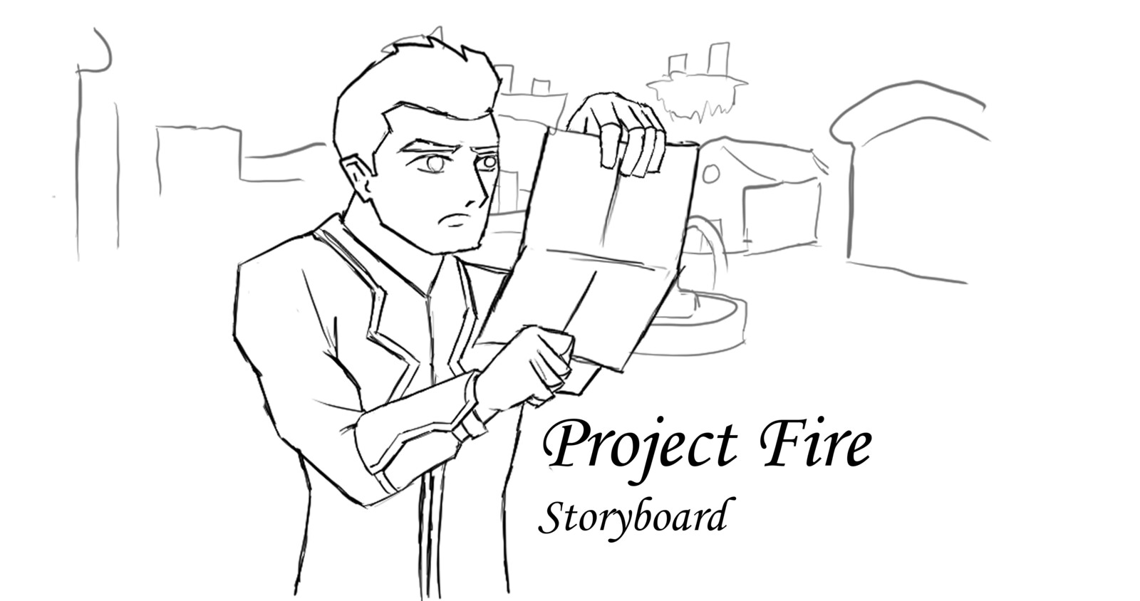 Project Fire - Storyboard Page 1