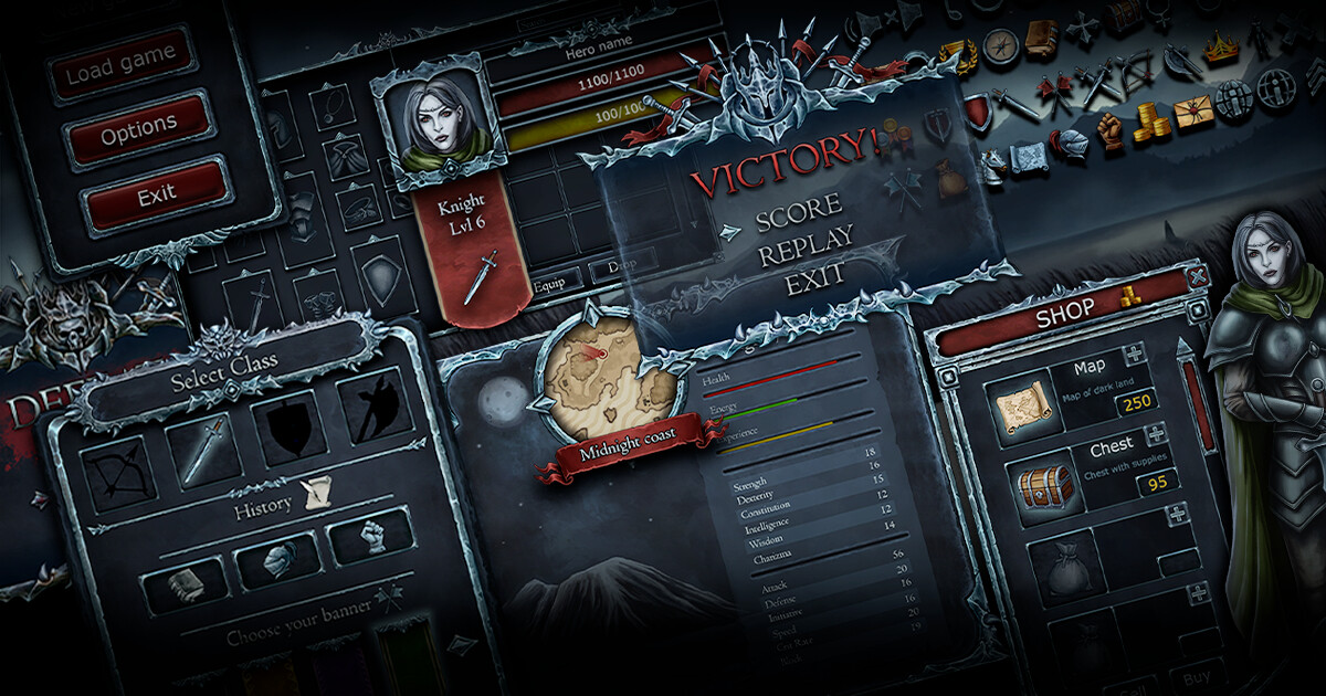 Dark Fantasy UI