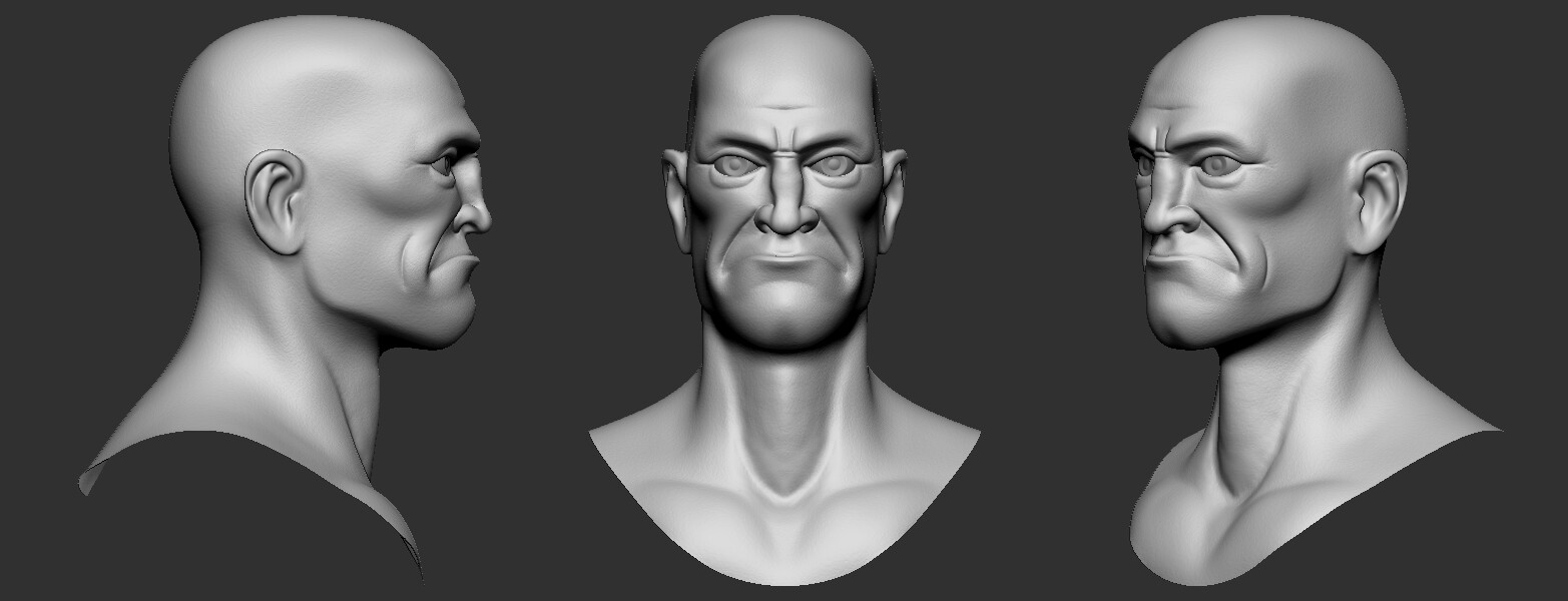 ArtStation - Head Sculpt