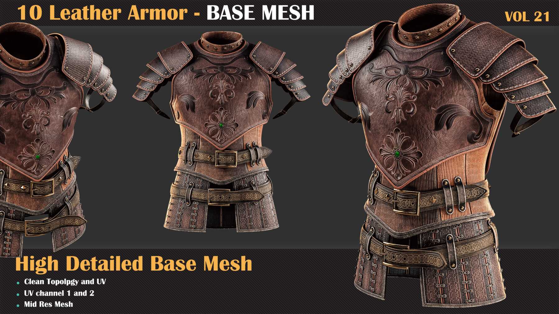 artstation-10-high-detail-leather-armor-base-mesh-vol-21