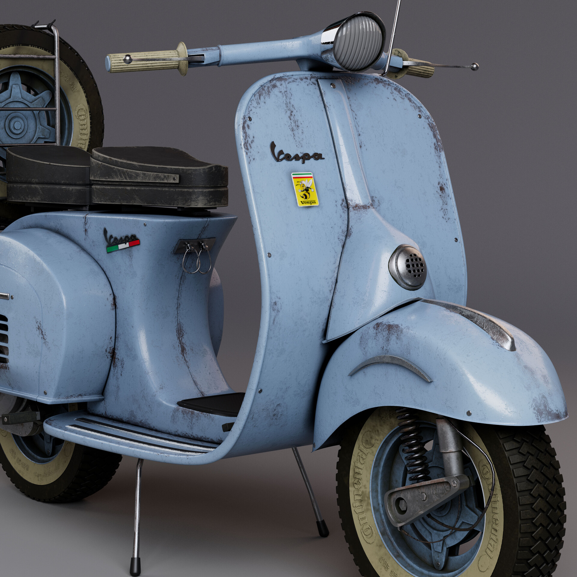 vespa studium製　made in gt Britain David Beckham's Motovespa 