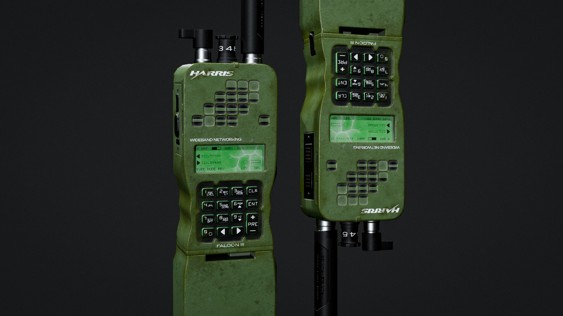 ArtStation - Radio FCS AN \ PRC -152 \ A