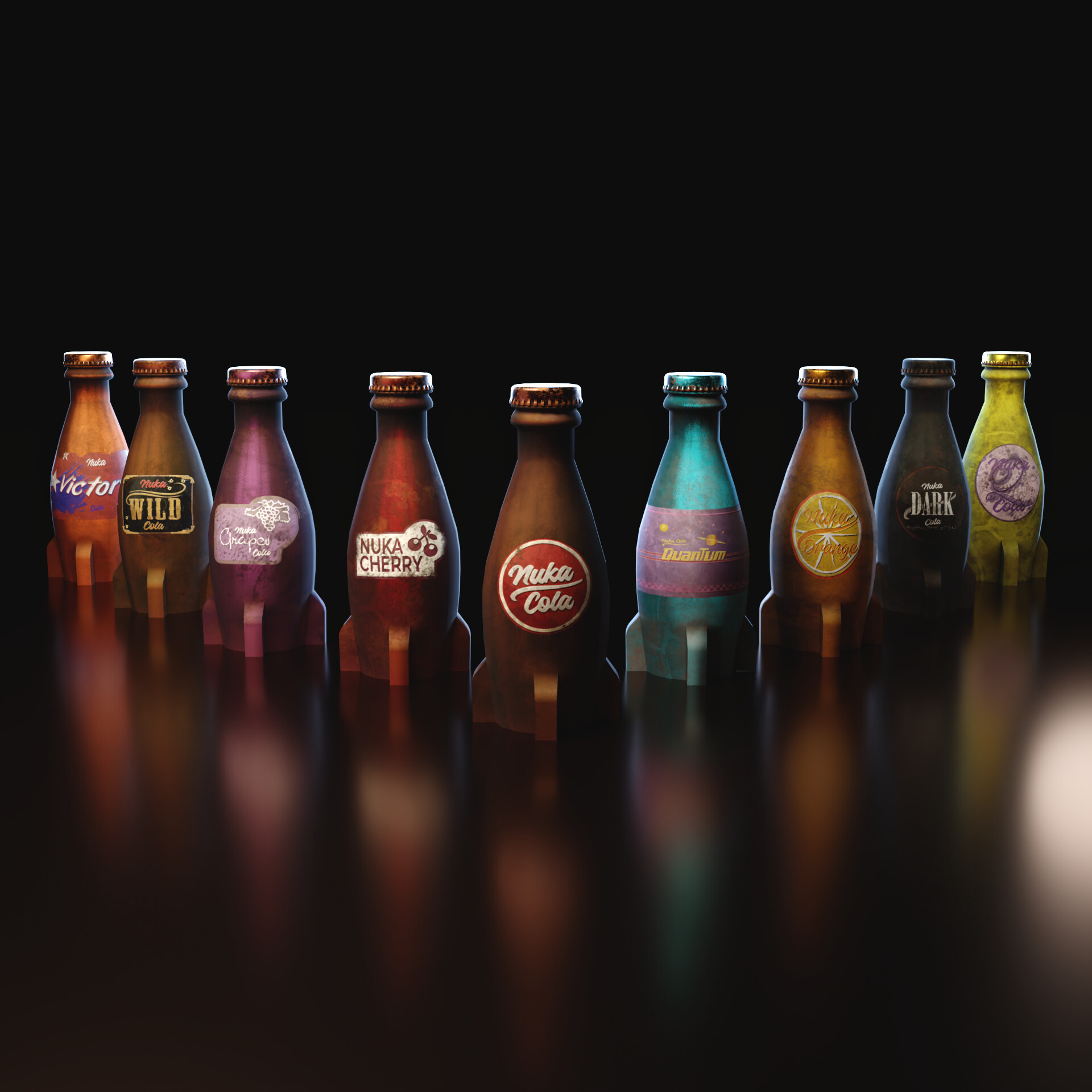 ArtStation - Nuka cola - Fallout