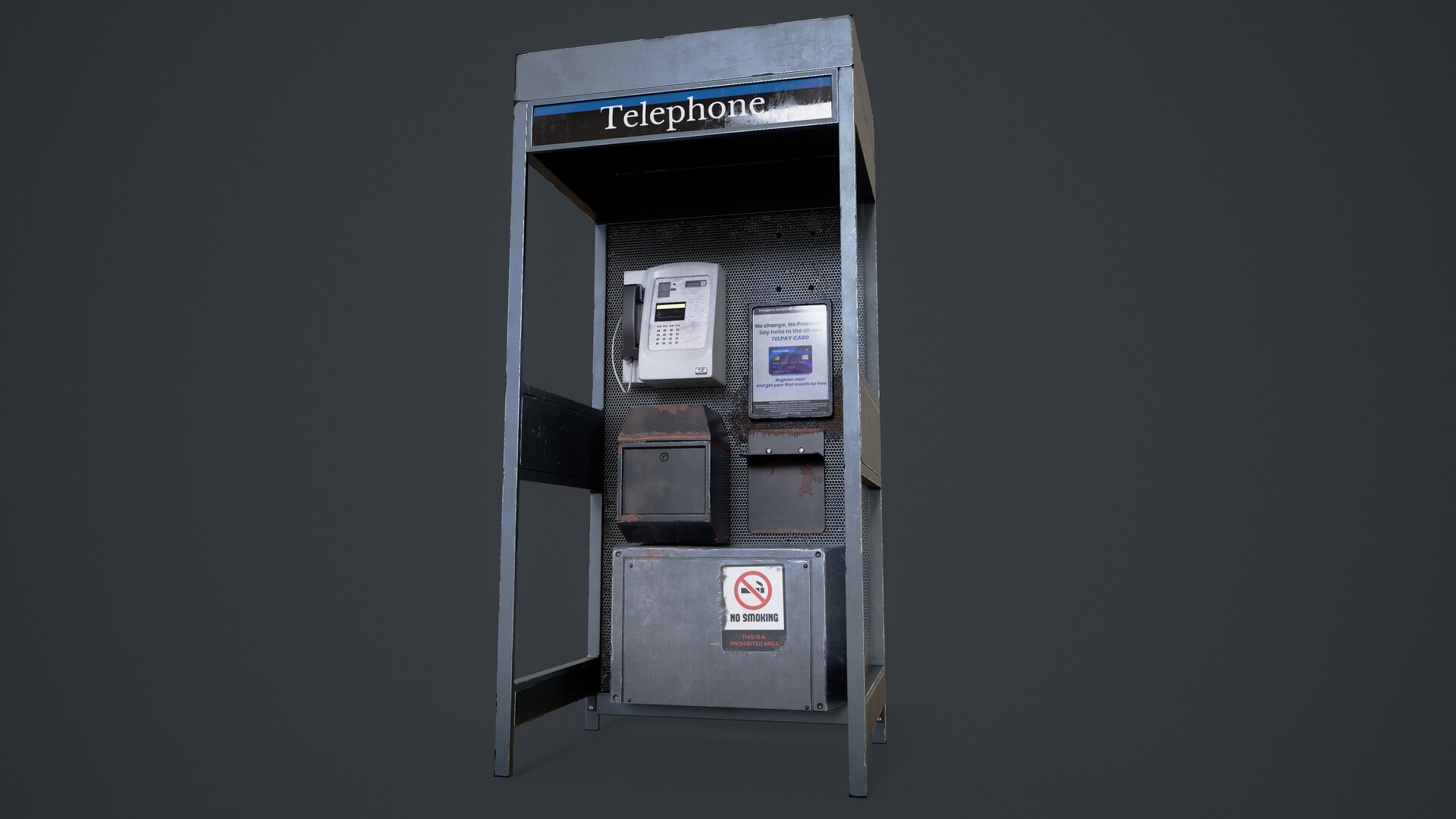 ArtStation - Telephone Booth