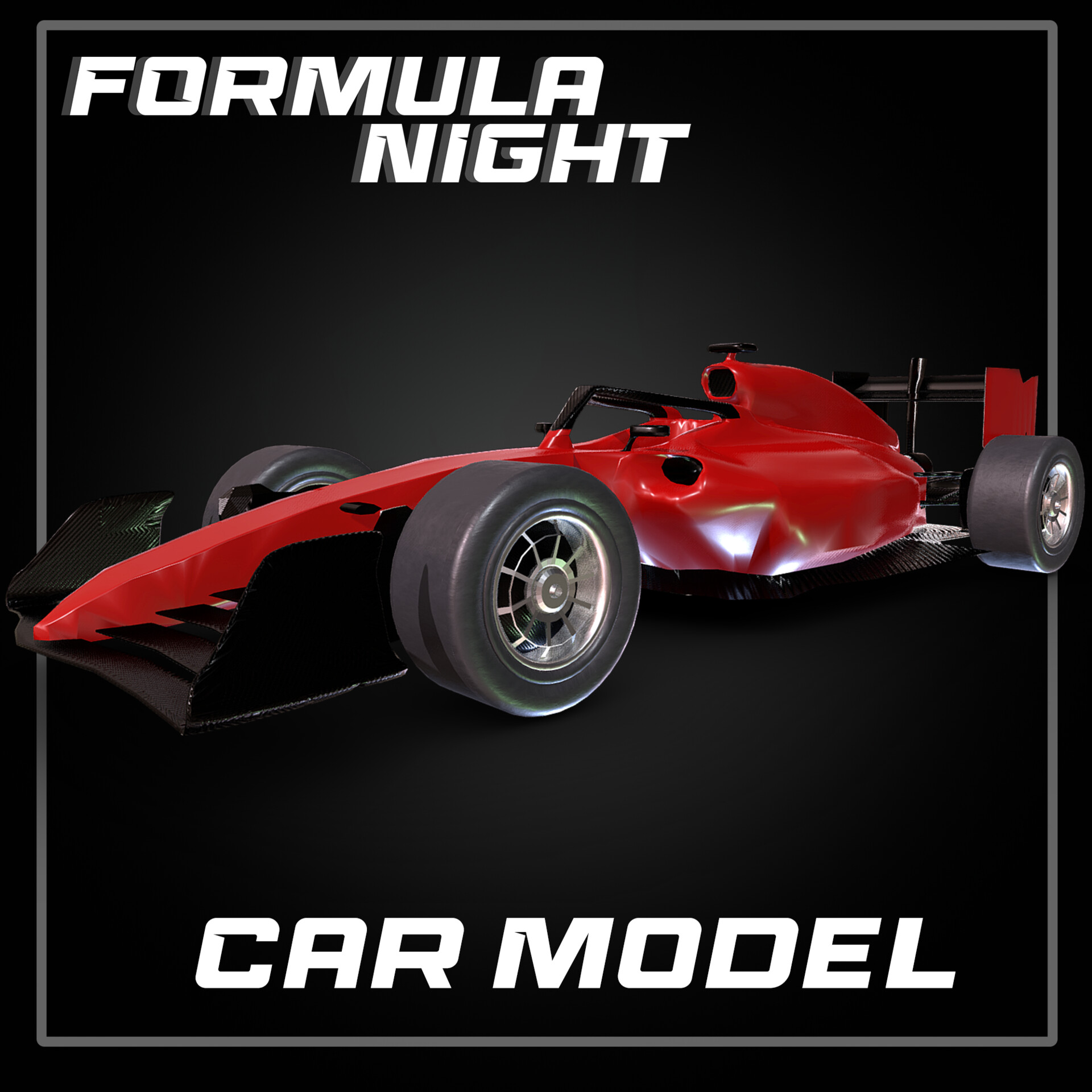 ArtStation - Formula 1 Car Model (Game: Formula Night)