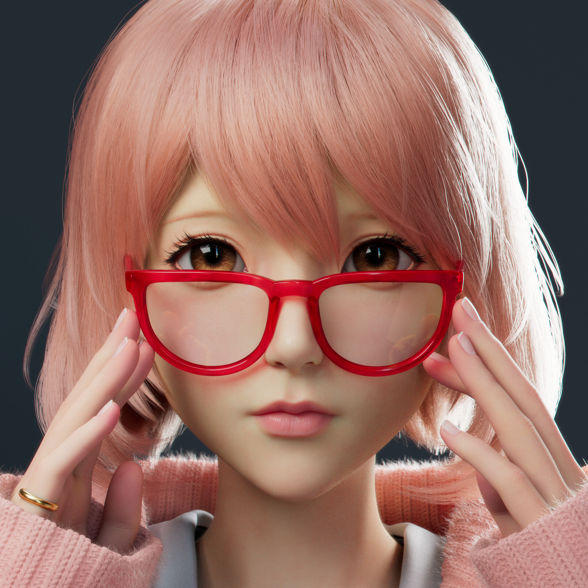 ArtStation - 栗山未来同人/Kuriyama Mirai Fanart