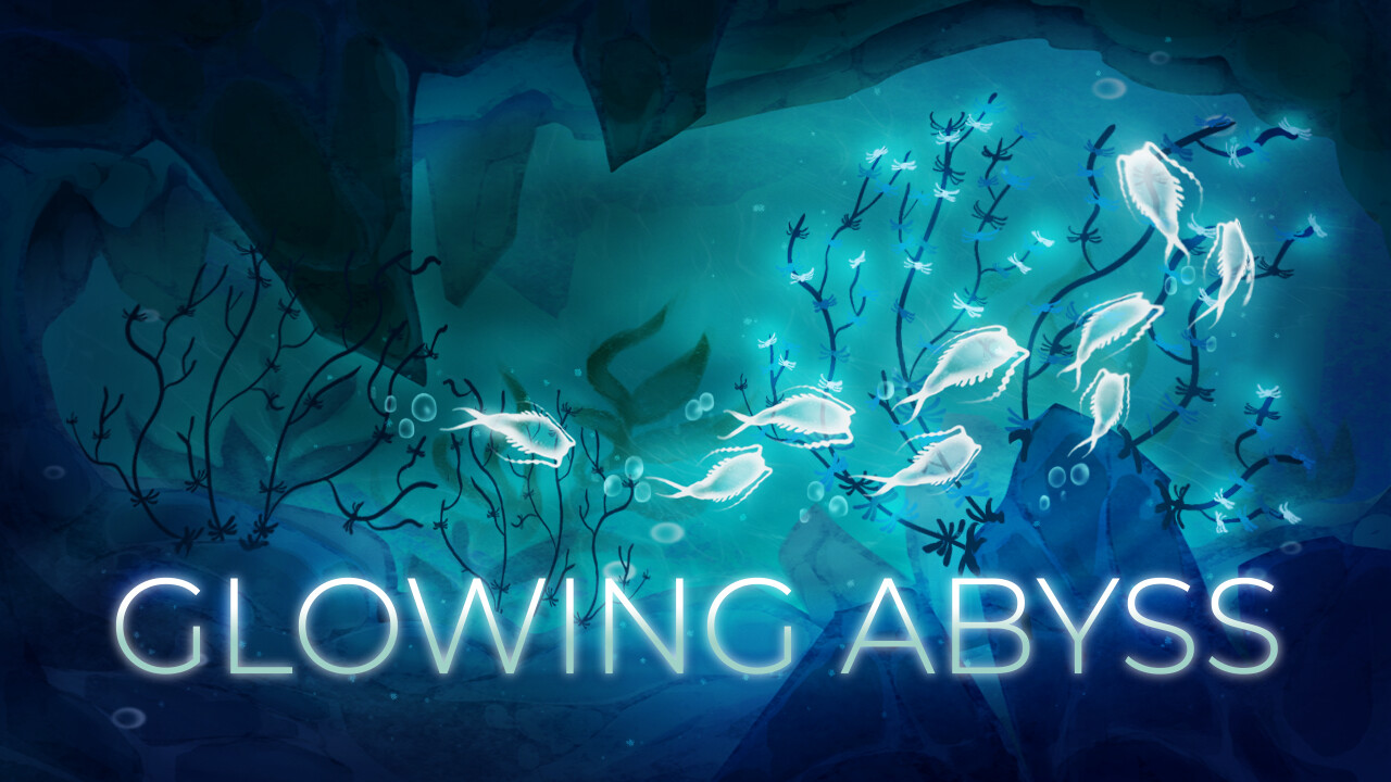 Ashley Dean - Glowing Abyss Background Npcs and Glowing Plants