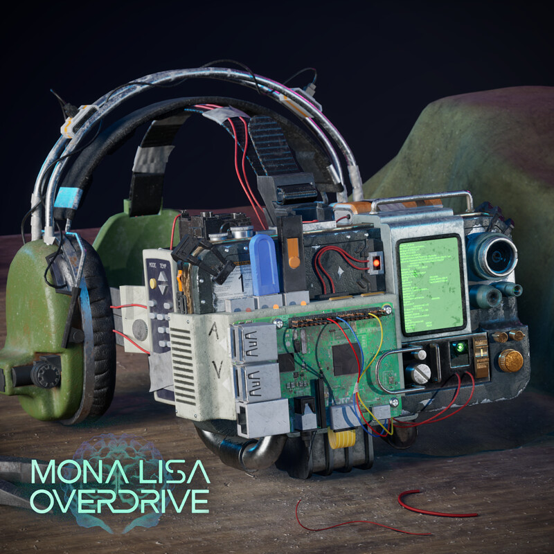 Mona Lisa Overdrive - Finn Communicator - Game Asset