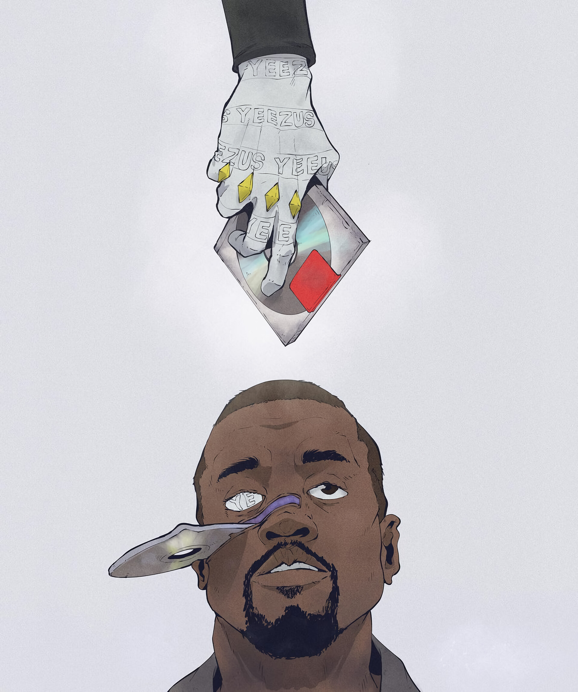 Yeezus simple animation .Made in one day, 100% on phone using Infinite pain...