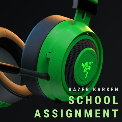 ArtStation - Razer Kraken Headset