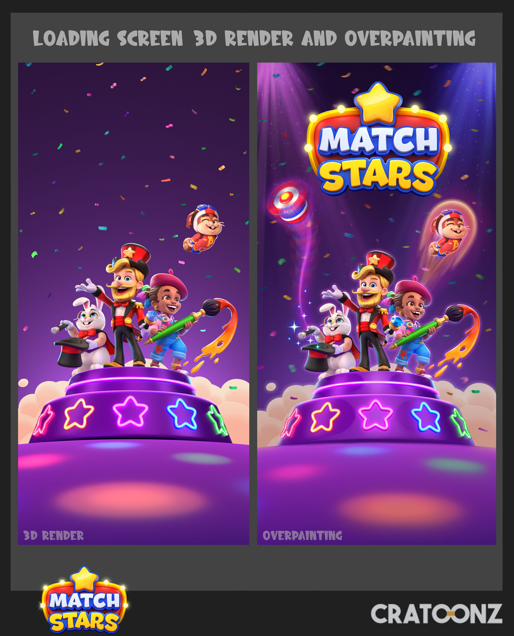 ArtStation - LOADING SCREEN DESIGN