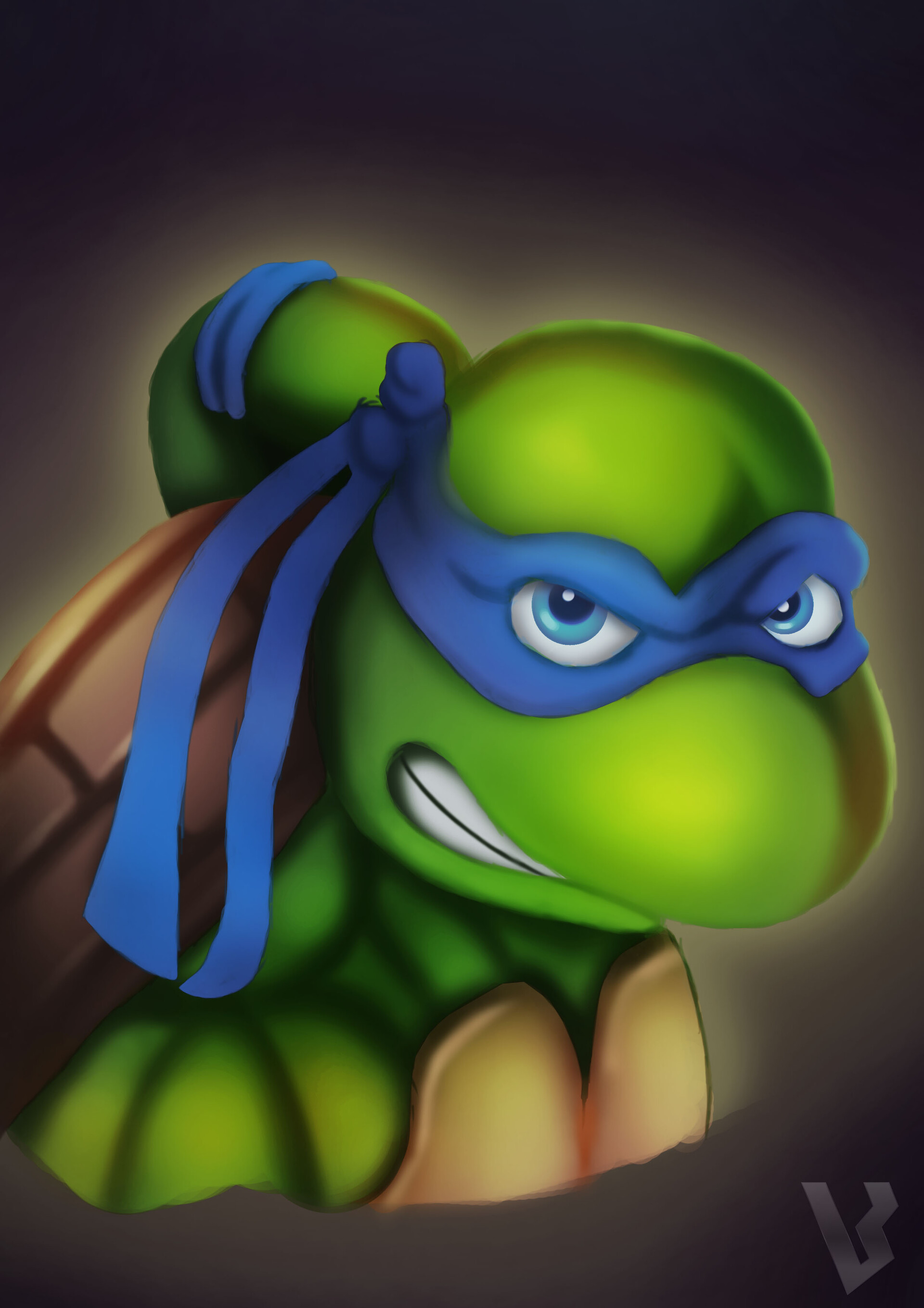 ArtStation - Leonardo-TMNT