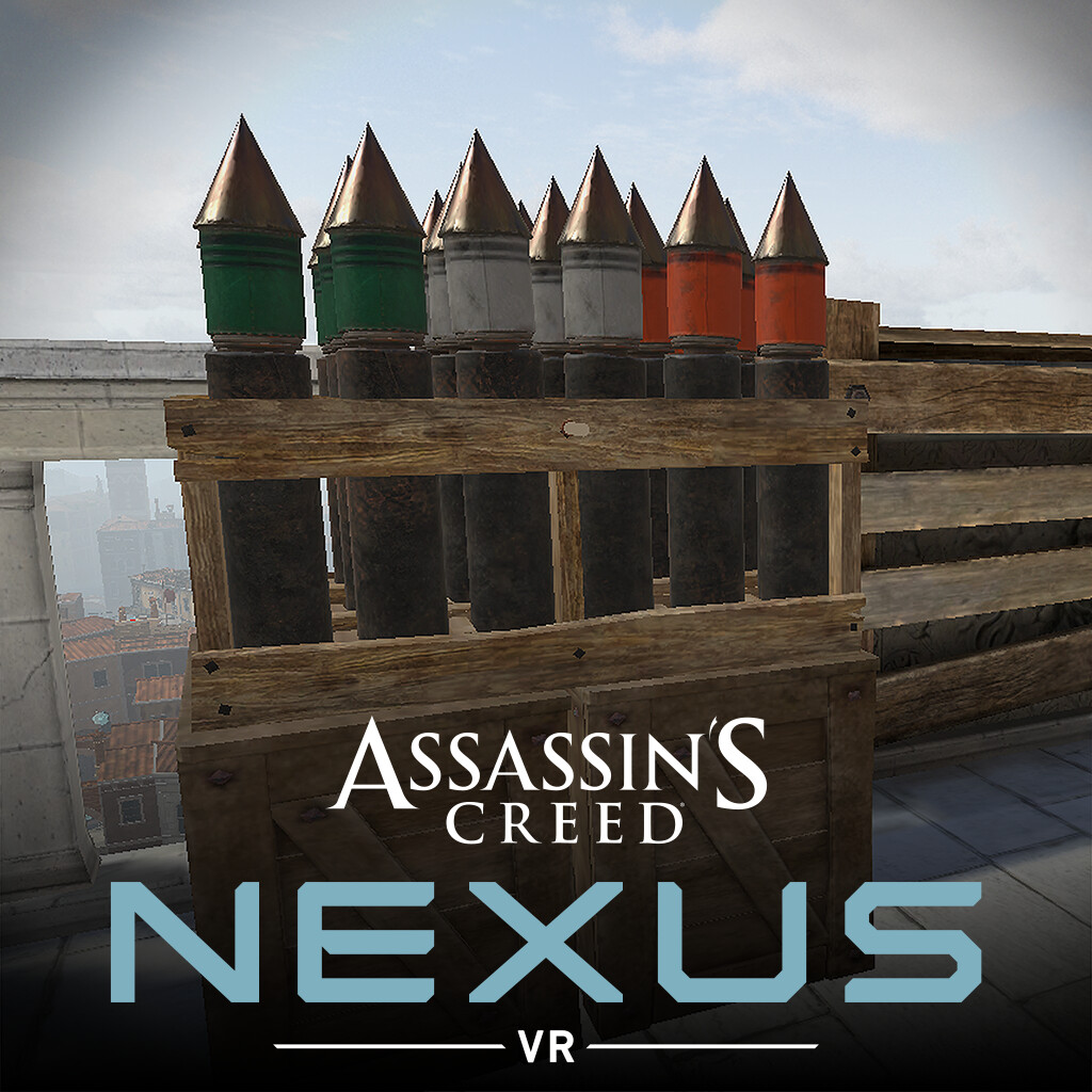 ArtStation Assassin's Creed Nexus VR Fireworks Puzzle