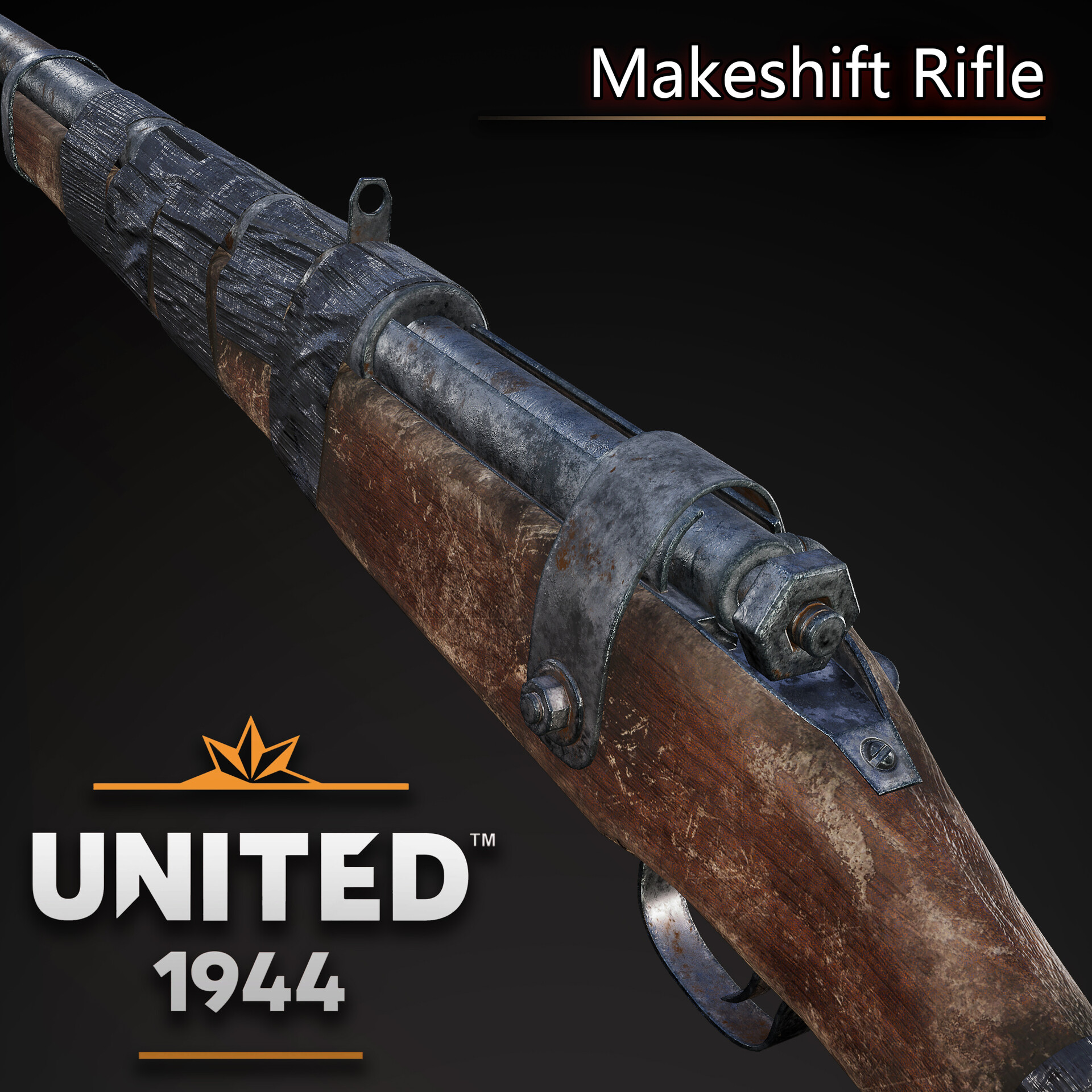 ArtStation - United 1944 - Makeshift Rifle