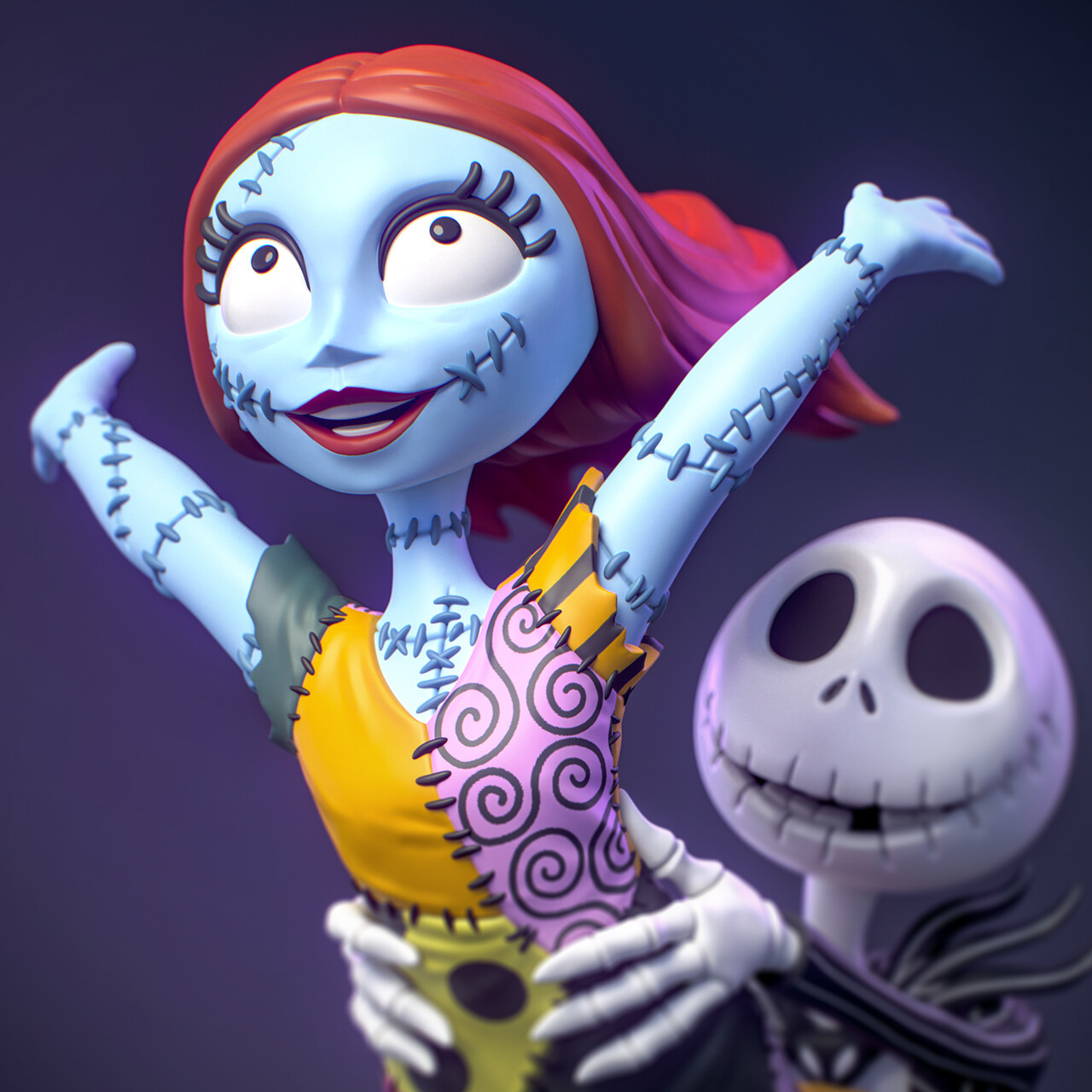 ArtStation Nightmare Before XMas QFig