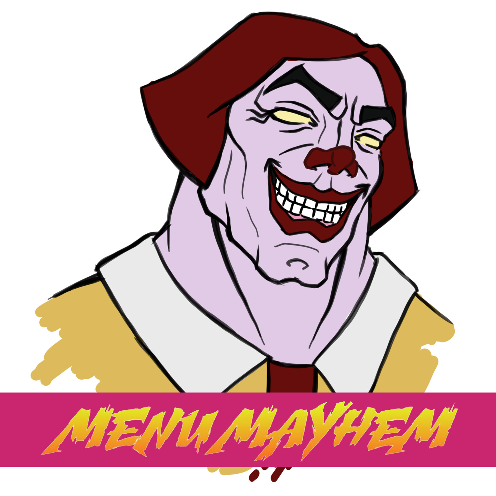 Menu Mayhem Characters - Ronald