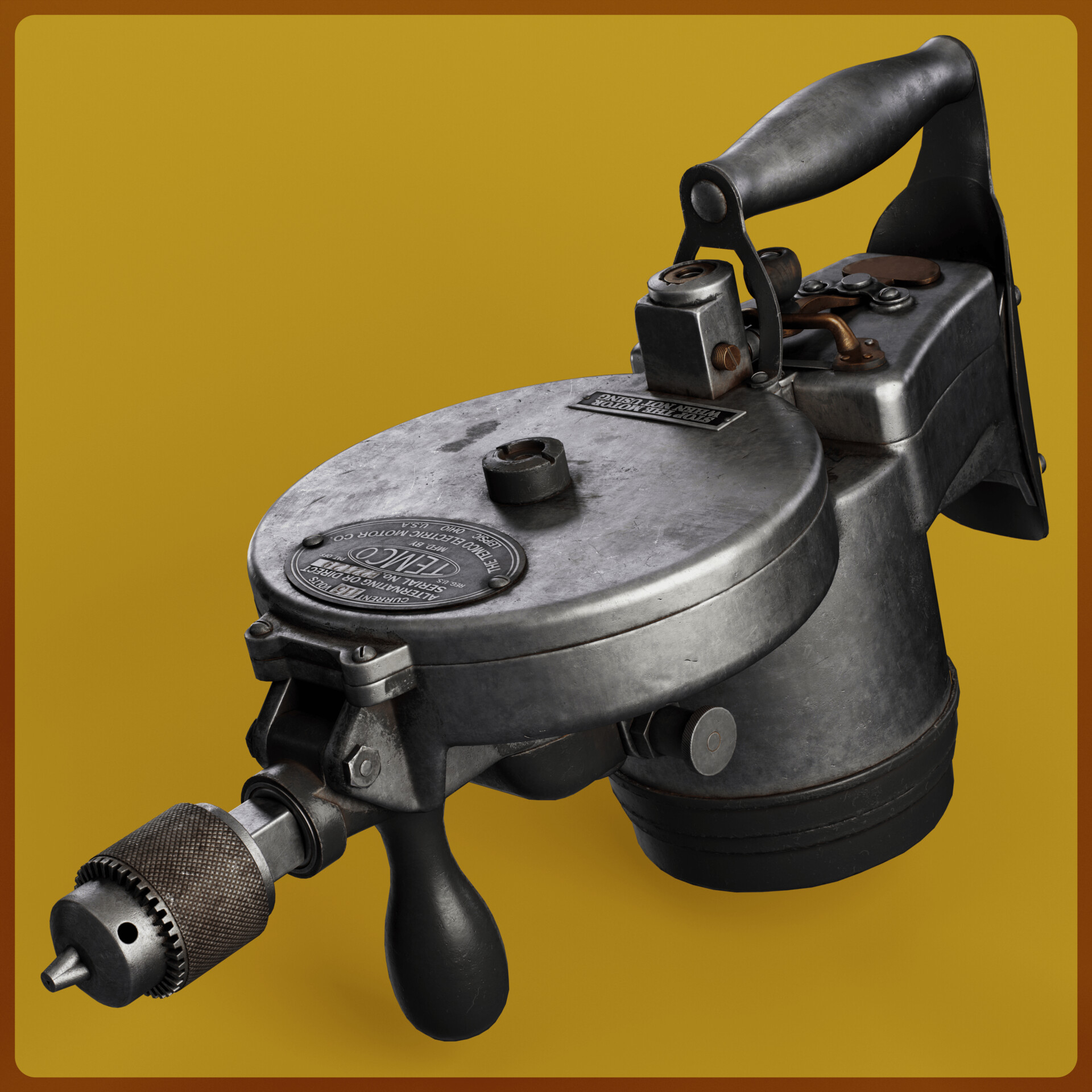 ArtStation - Old electric drill