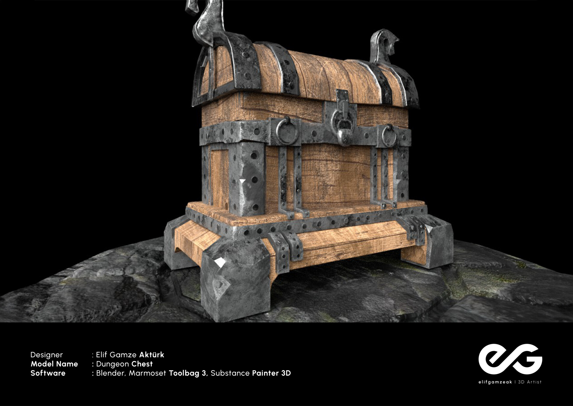 ArtStation Dungeon Chest